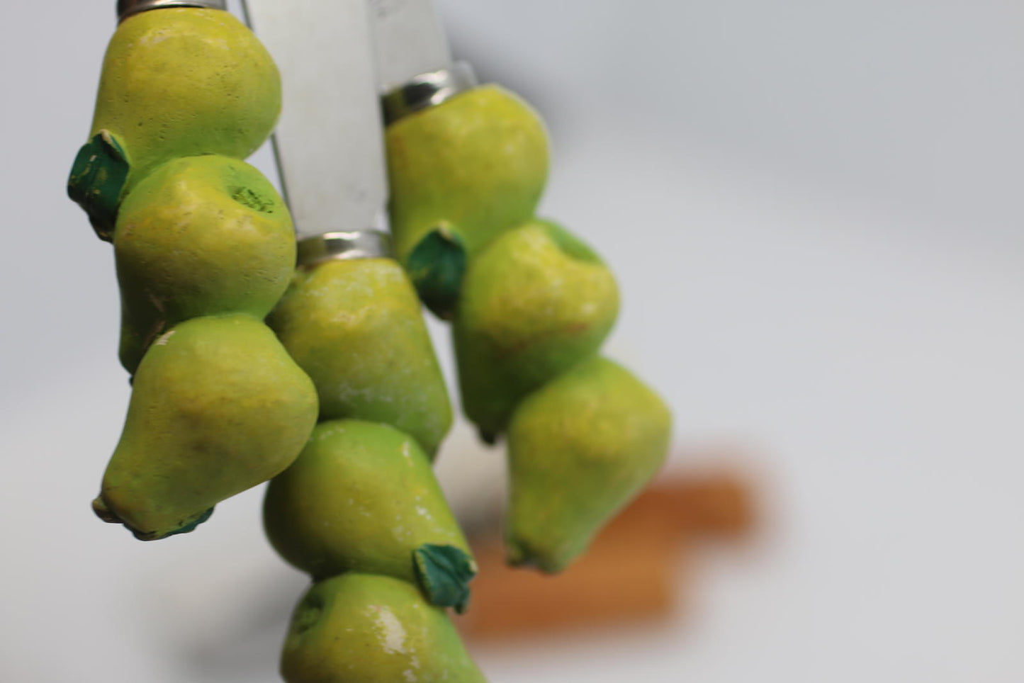 Set of 7 Novelty Butter Spreaders Fruit Bread Golf Handles