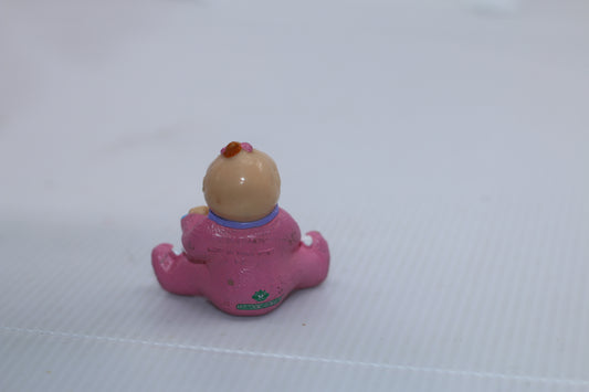 Vintage Mini Cabbage Patch Kid Baby Figure Miniature PVC Figurine 1980s OAA CPK