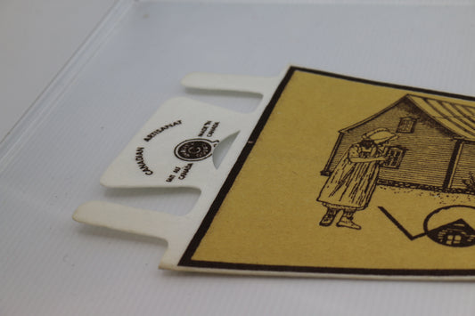 Vintage Souvenir Felt Pennant Québec Canada Le village Québécois d'Antan
