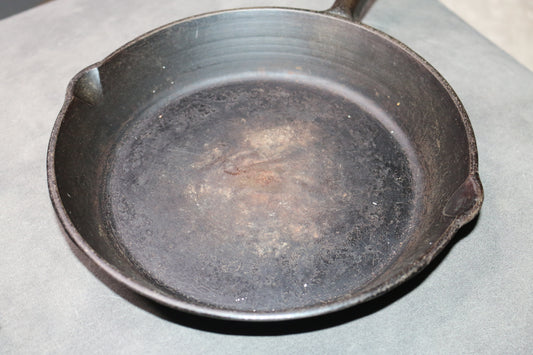 Vintage Cast Iron Fry Pan, Made In Japan 02-9 3