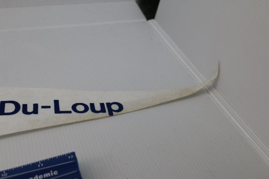 Vintage Souvenir Felt Pennant Canada Québec Rivière-du-loup Flag