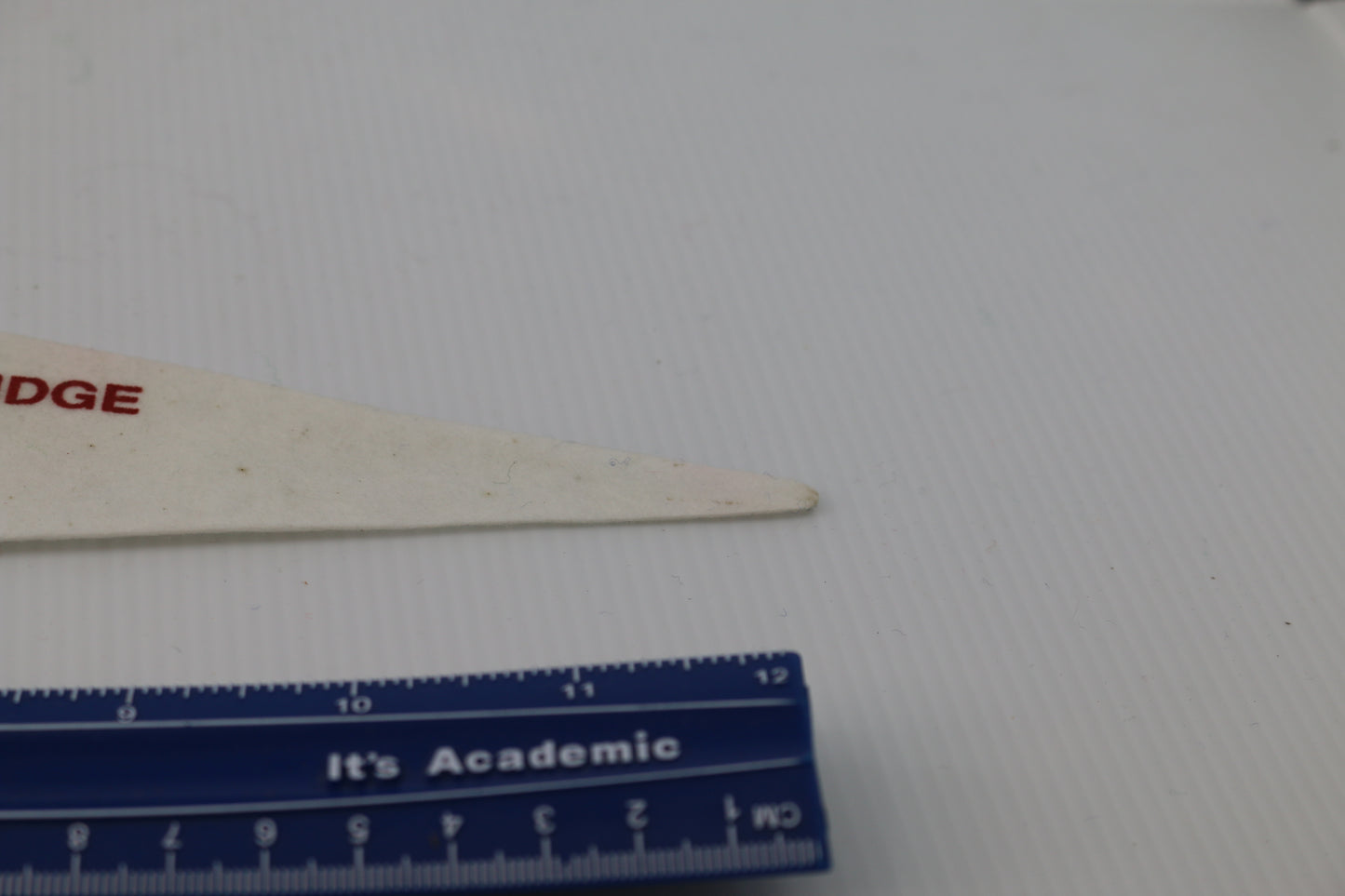 Vintage pennant felt souvenir Longuest covered bridge Hartland Canada