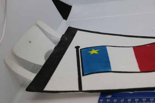 Vintage Souvenir Felt Pennant Cavendish, P.E.I. Flag