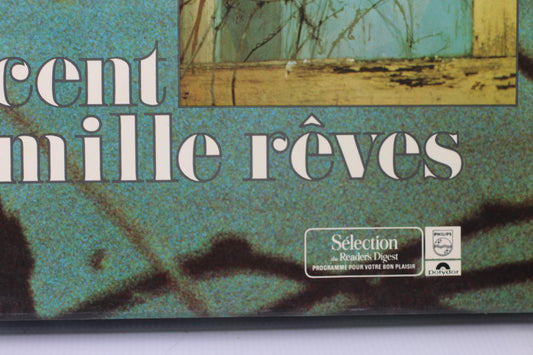 Cent Mille Rêves Vinyl Record lot of Vynils Album Sélection readers Digest