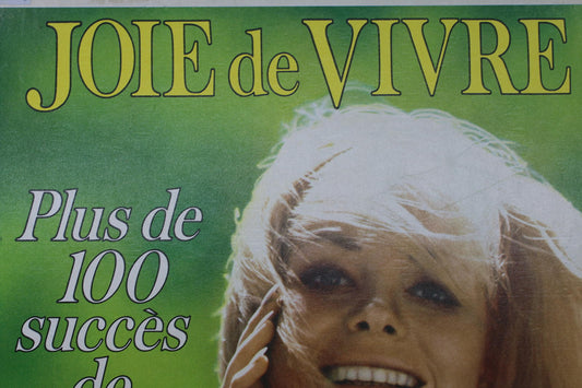 Joie de Vivre Vintage Vinyl Record Album - Plus de 100 succès de l'heure