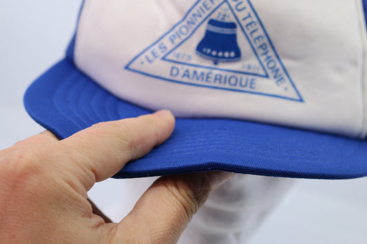 Vintage Trucker Hat Cap Snap Back Les pionniers du téléphone D'amérique