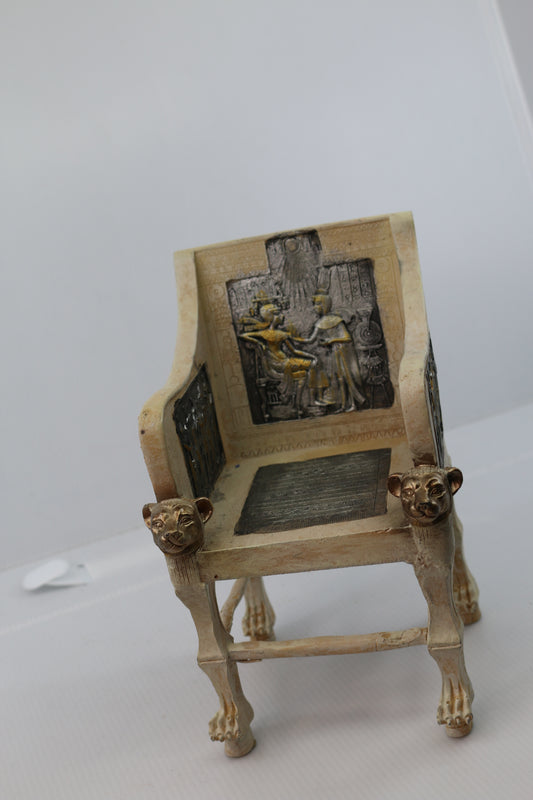 Gorgeous king Tutankhamun Throne Replica Egypt Egyptian