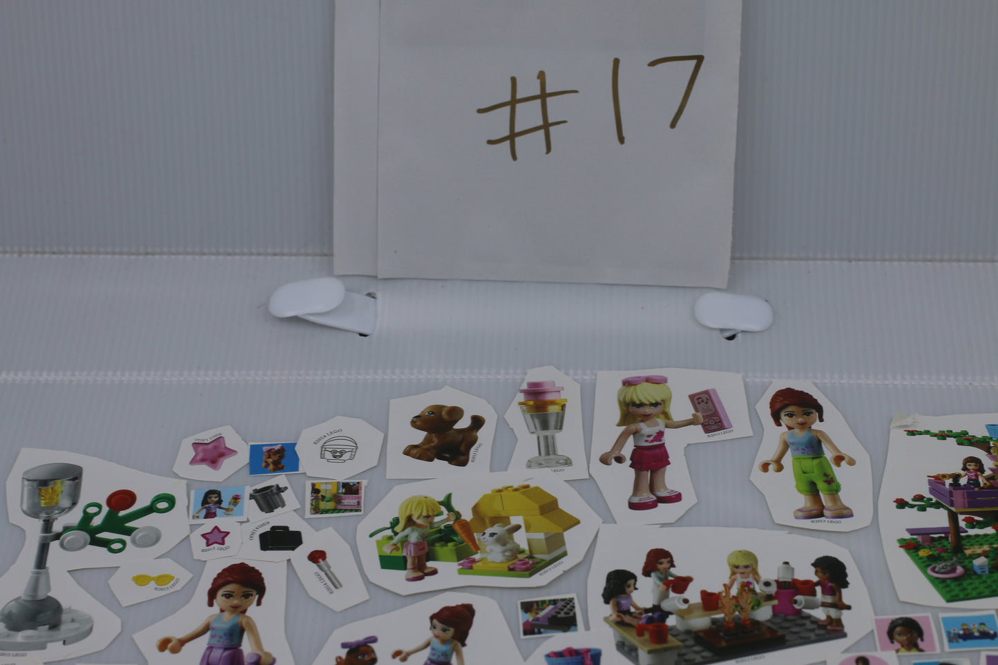 Huge lot of Lego FRIENDS stickers cute Girlz decals collectible #17