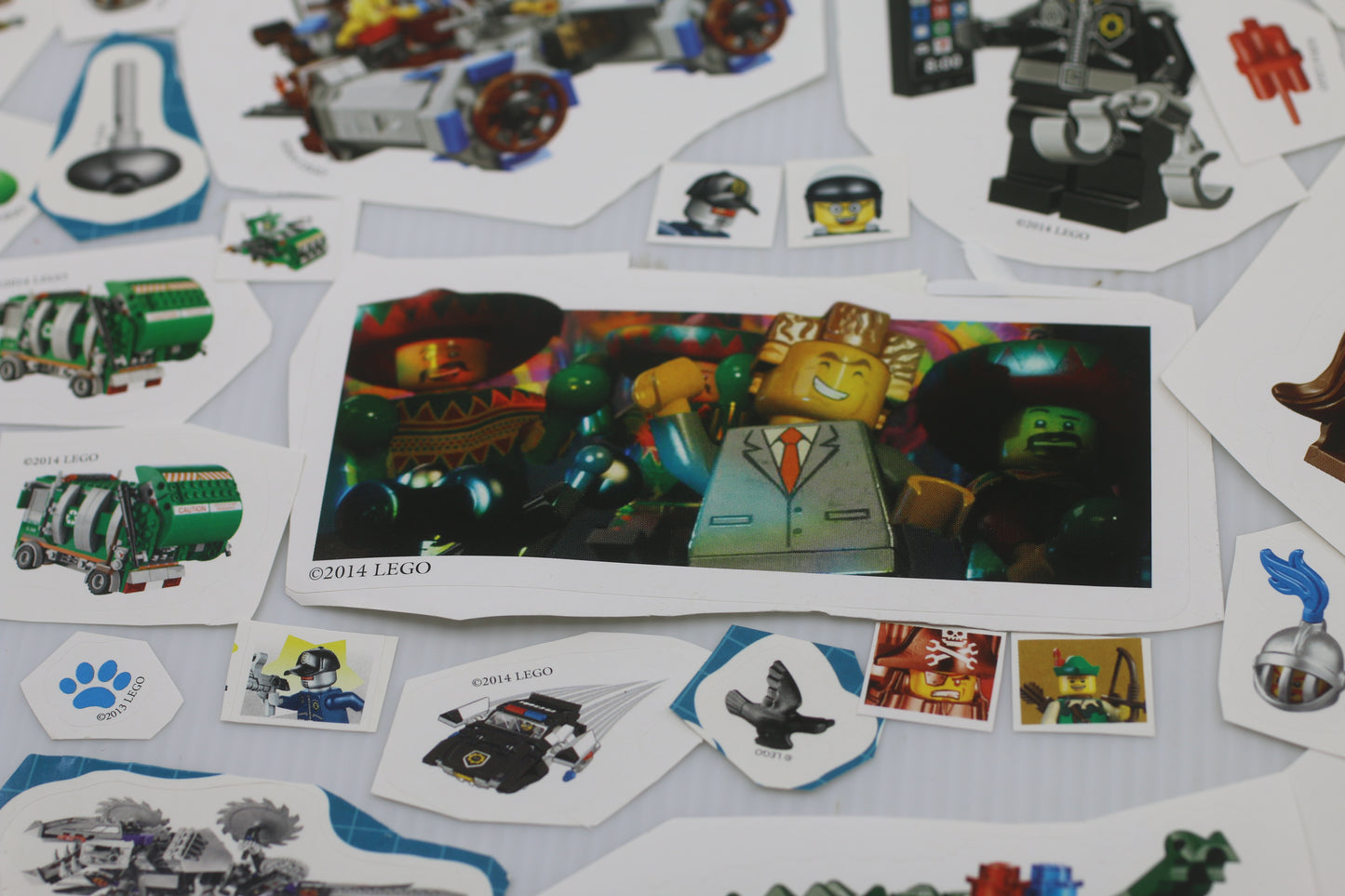 Huge lot of Lego Movie stickers cute Girlz decals collectible #19