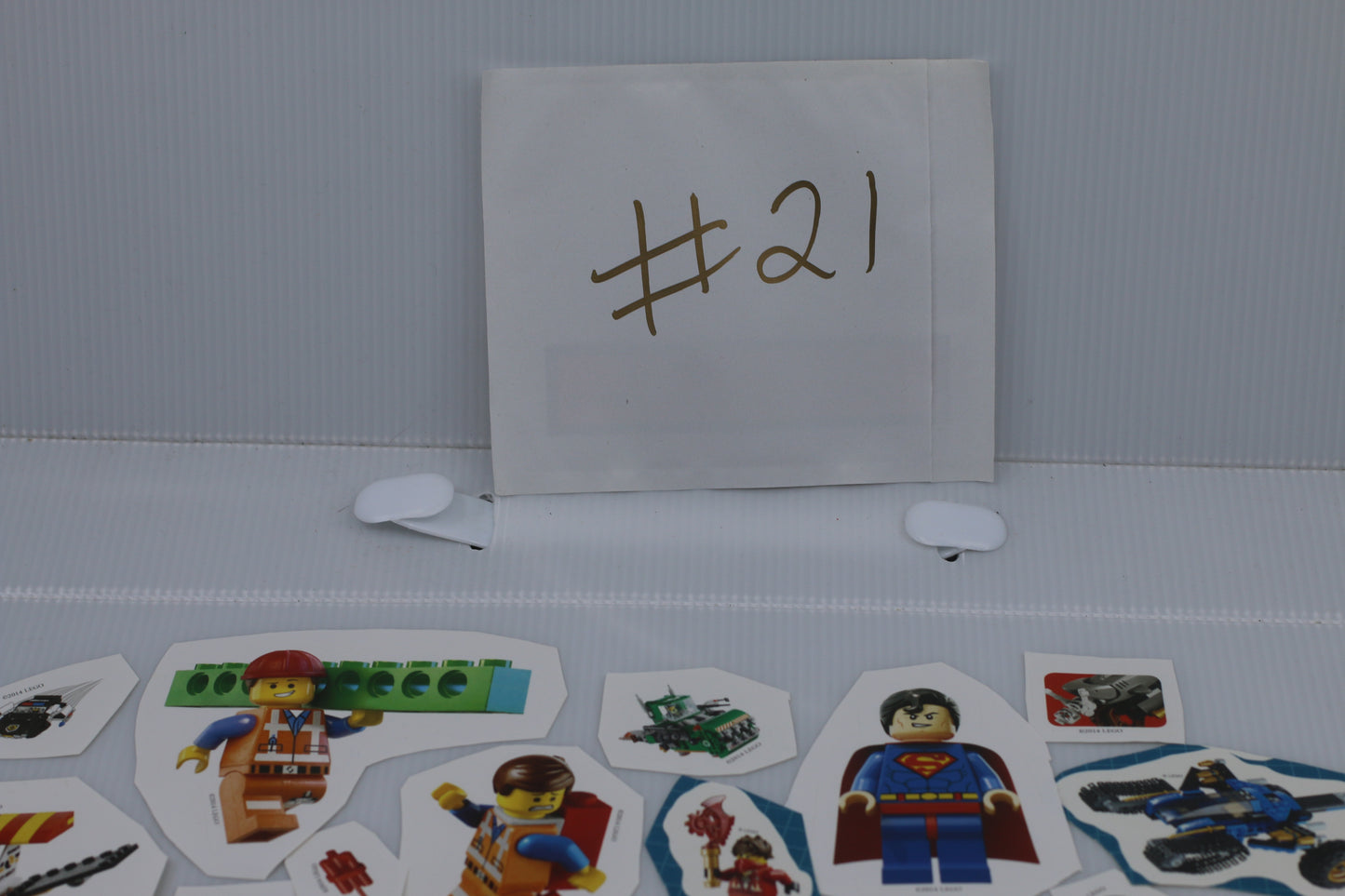 Huge lot of Lego Movie stickers cute Girlz decals collectible #21A