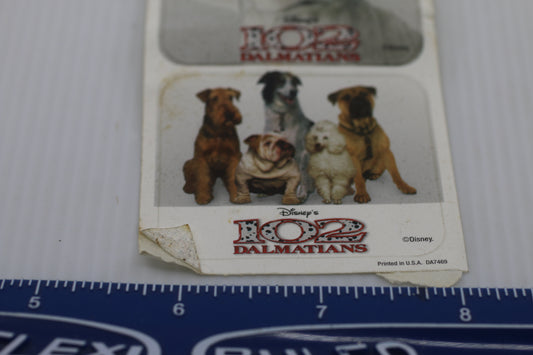 sticker decal 102 Dalmatians on video & Disney DVD april 3th at Wal-Mart #2