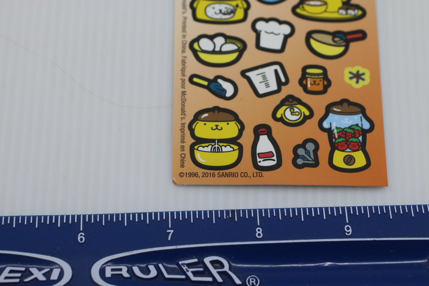 Sticker decal SANRIO HELLO KITTY SET McDONALDS 2016 HAPPY MEAL #3