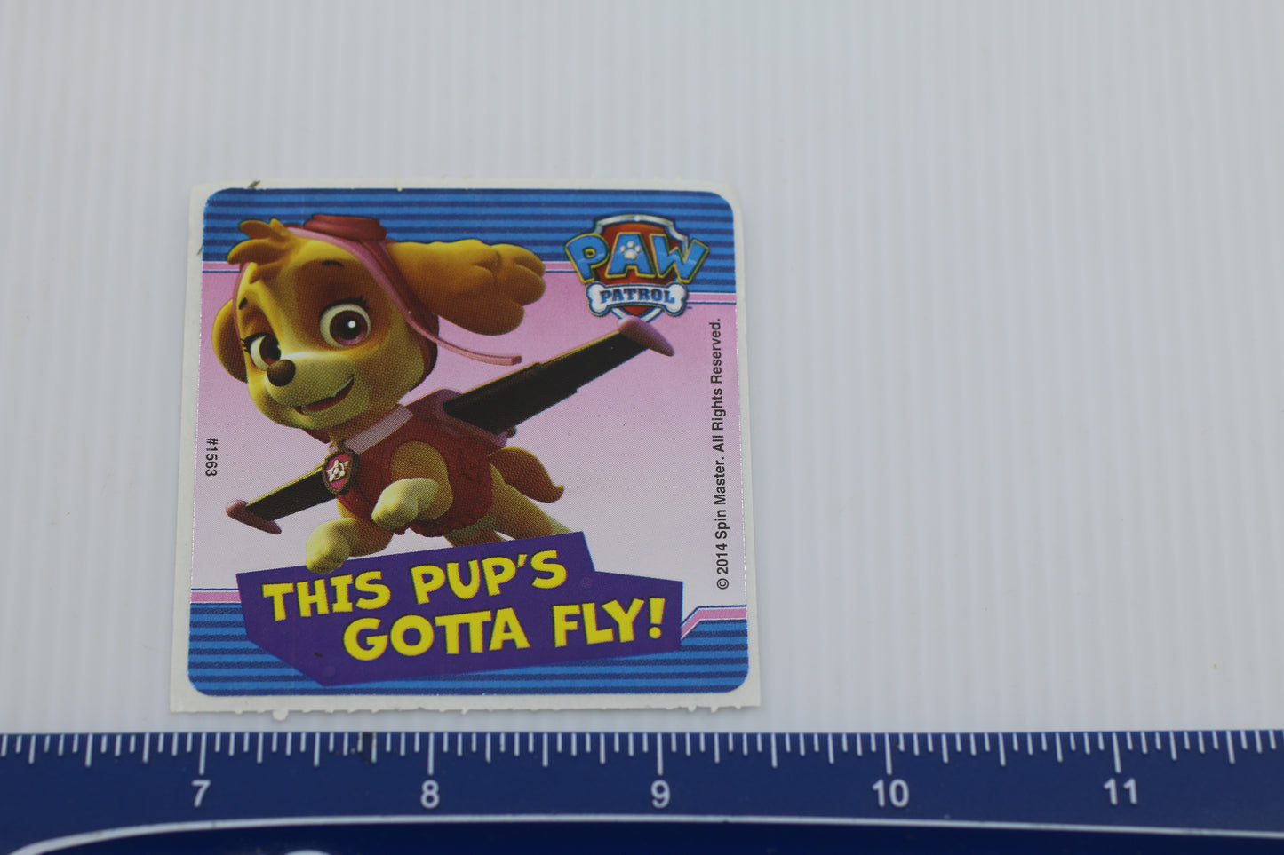 Sticker decal auto-collant Paw patrol this pup's Gotta fly 2014