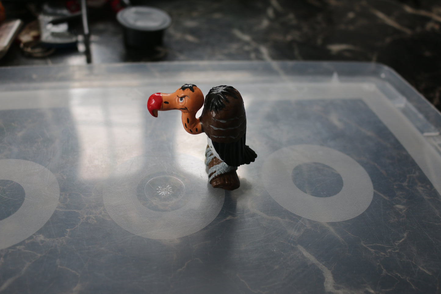 Vintage Figurine figure vulture PVC LE VAUTOUR DE LUCKY LUKE toy