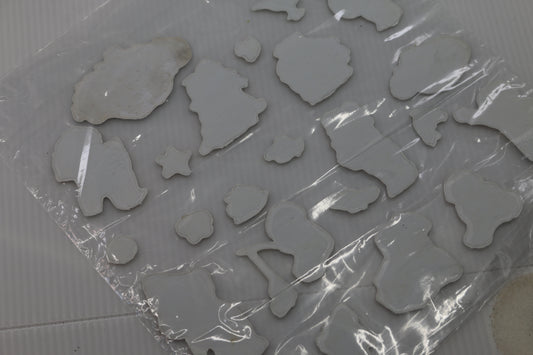 Vintage Cabbage Patch Puffy Stickers Trip To The Beach Kids Picnic Style 3 1983