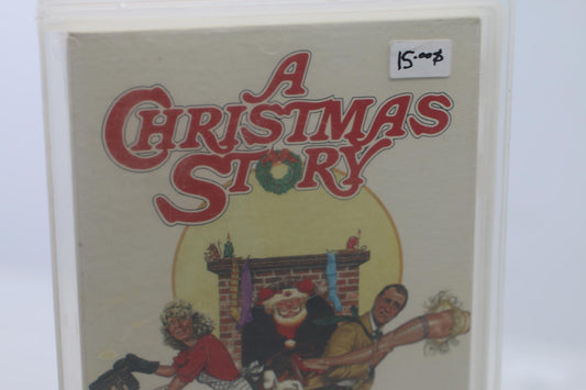 A Christmas Story VHS Tape Vintage movie with plastic protector