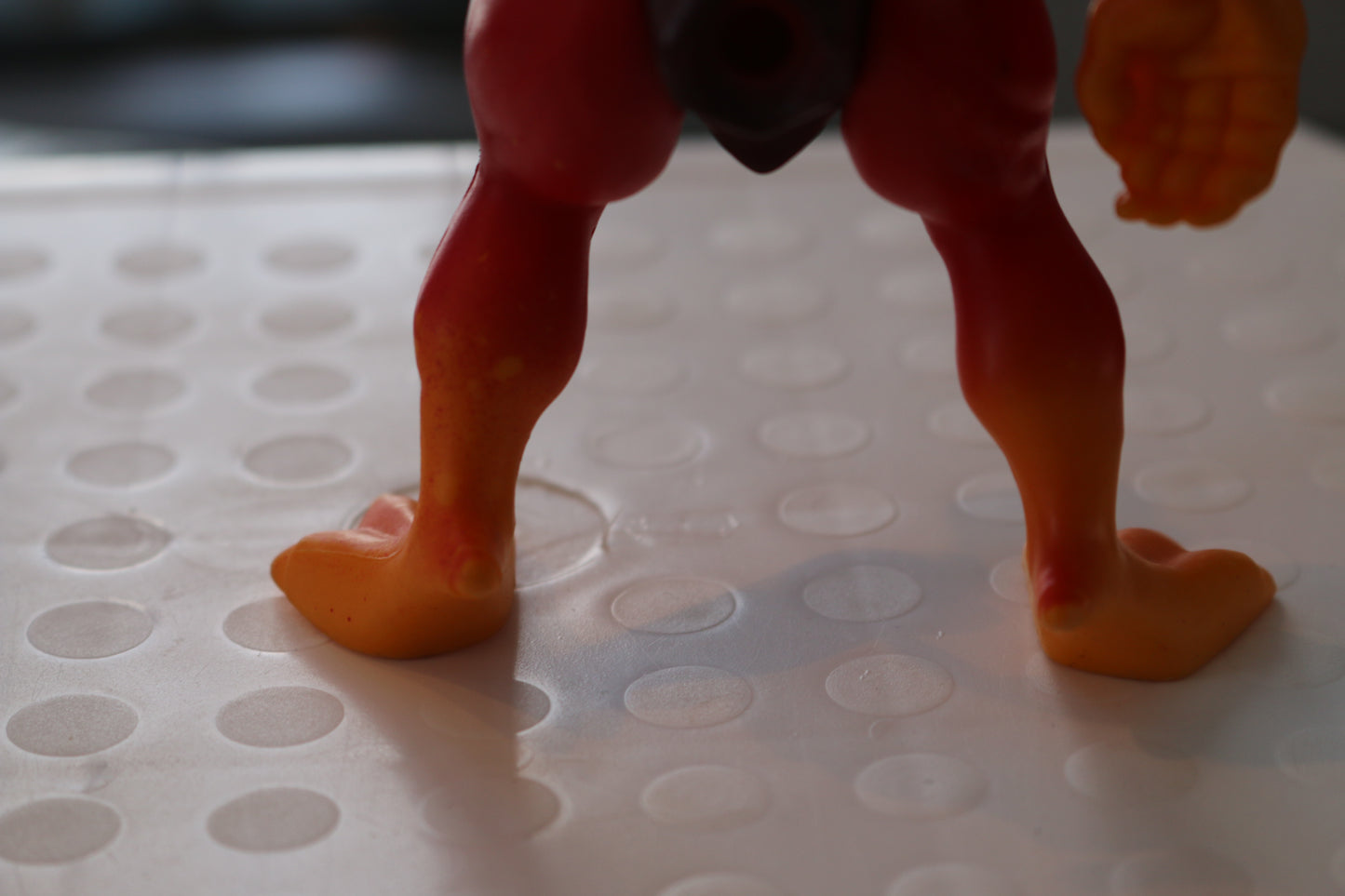 Vintage Disney Gargoyles Goliath Flame Storm Flamestorm Action Figure Red