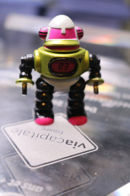 Vintage 1992 Galoob Micro Machines Z-Bots Zbots Fusor Figure