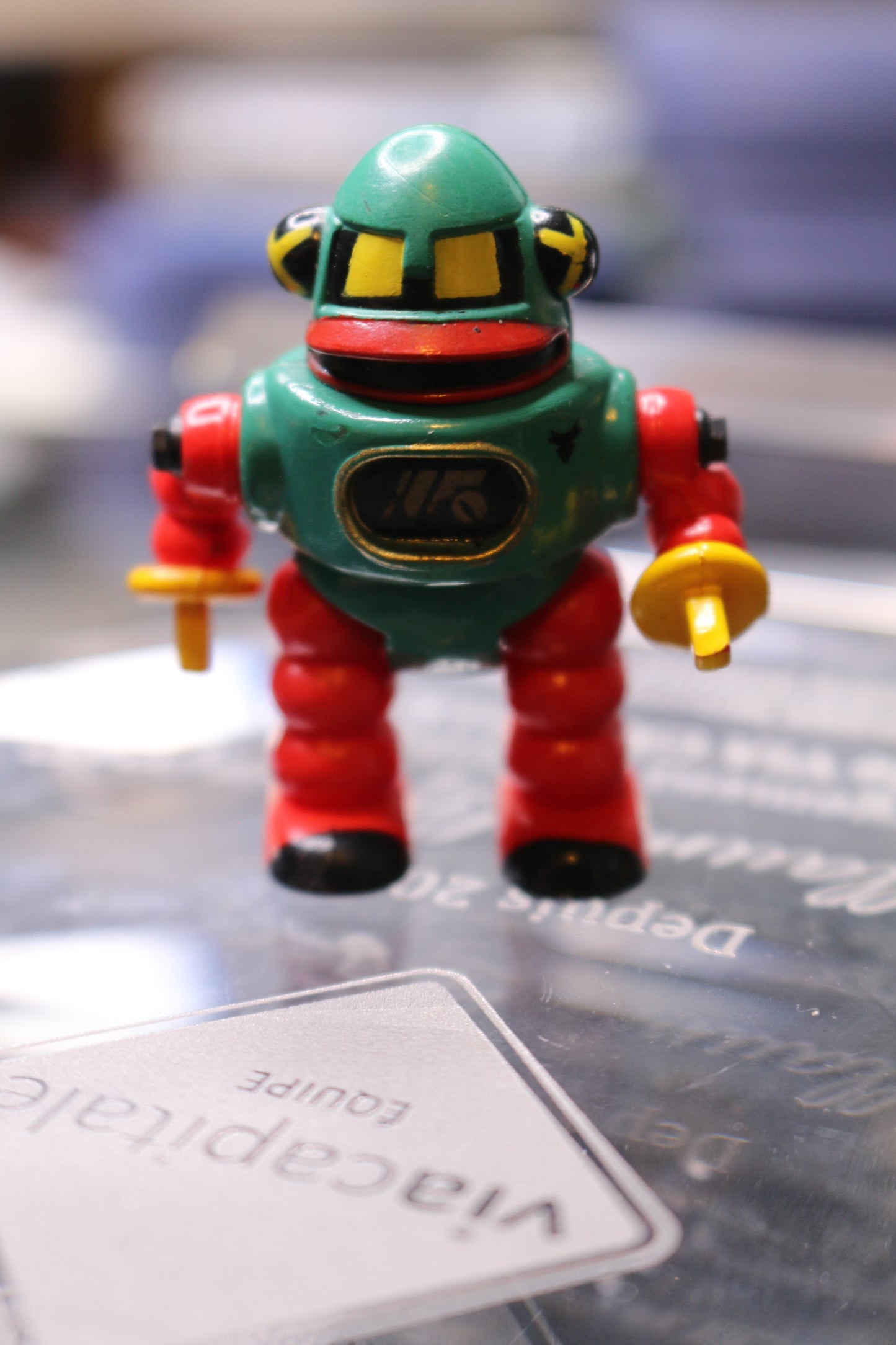 90s Z-Bots Series 1 2" Utilitoids Taskor Mini Action Figure Micro Machines