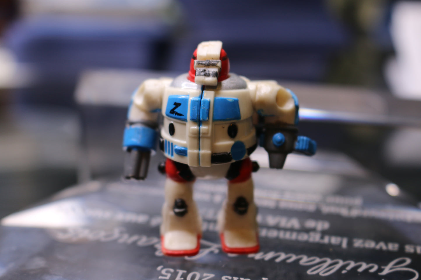 90s Z-Bots 2" Ripcage Mini Action Figure Micro Machines