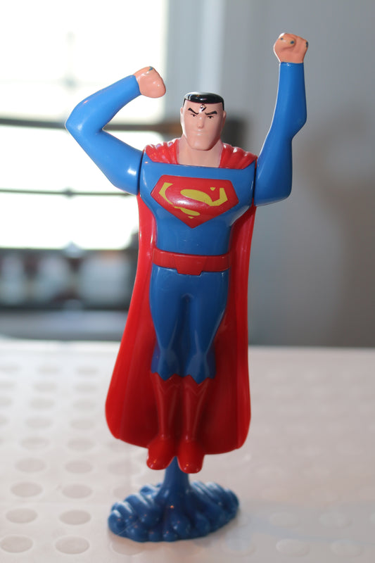 SuperMan Burger King Kids Meal Toy From DC Comics Justice League Action Man 2018