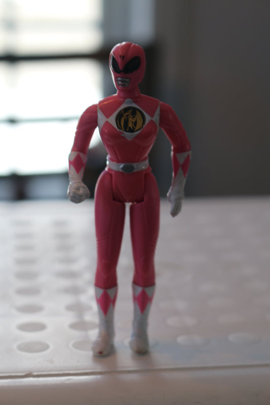 McDonald's 1994 Mighty Morphin Power Rangers Movie Pink Ranger Figure