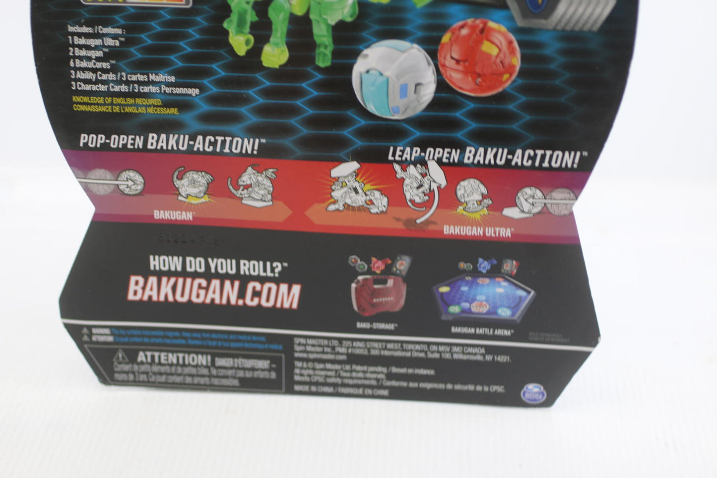 Bakugan Battle Planet Ventus Garganoid Starter Pack SEALED