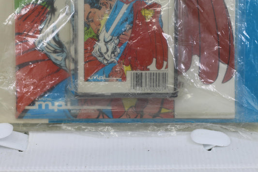 Vintage Superman Man of Steel Mini Audio Theater Set Comic Cassette ReadAlong DC
