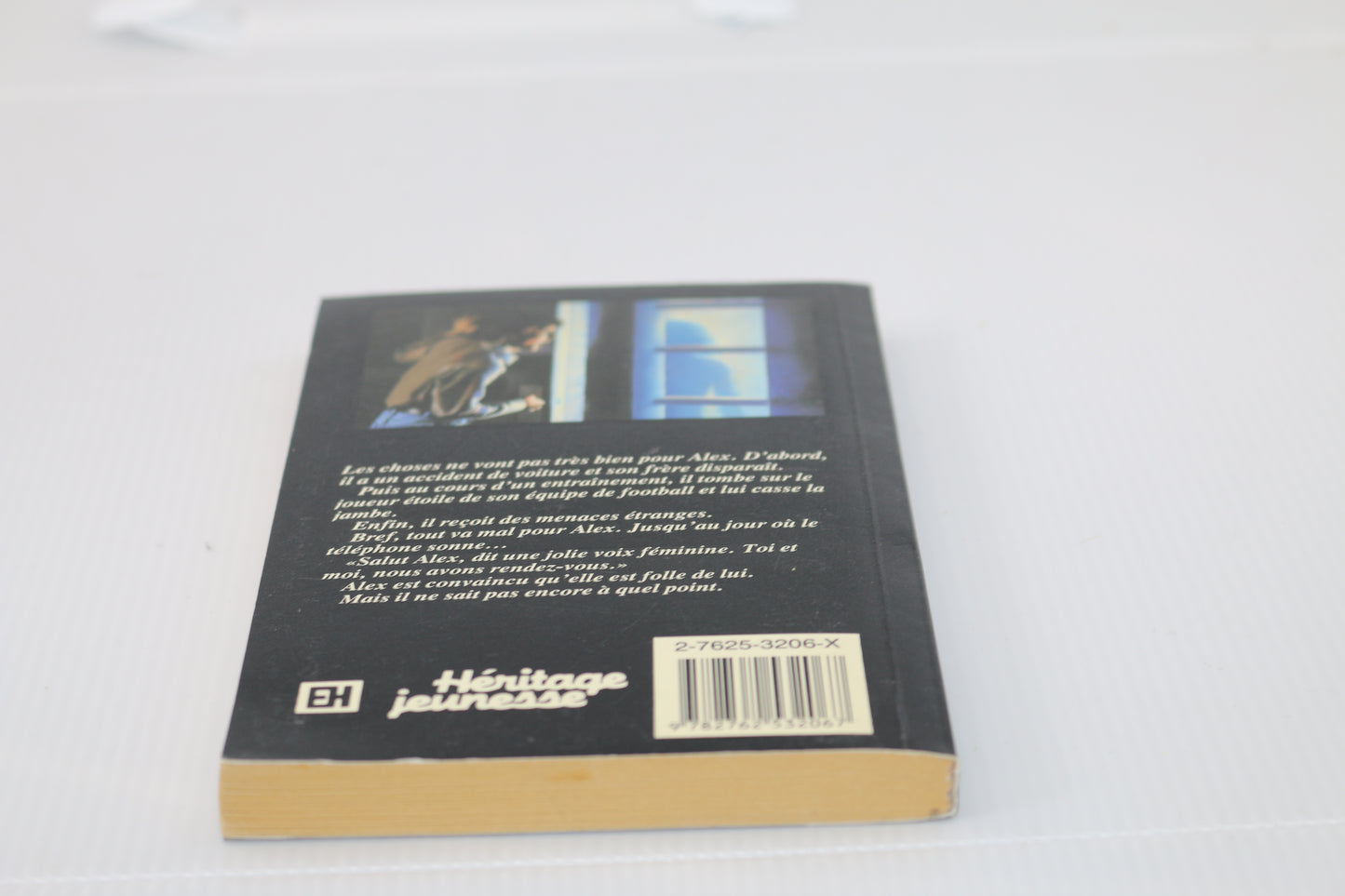 Vintage livre Français de la série frissons Quel Rendez-vous #1 French Book