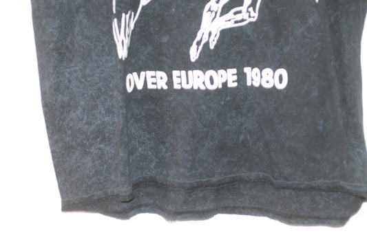 Led Zeppelin Over Europe 1980 Vintage Band T-Shirt 2022 size large