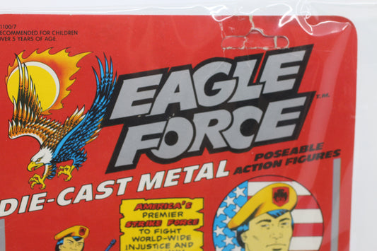 Eagle Force Kayo Die Cast Metal Poseable Action Figure 3" Mego 1981 NIP