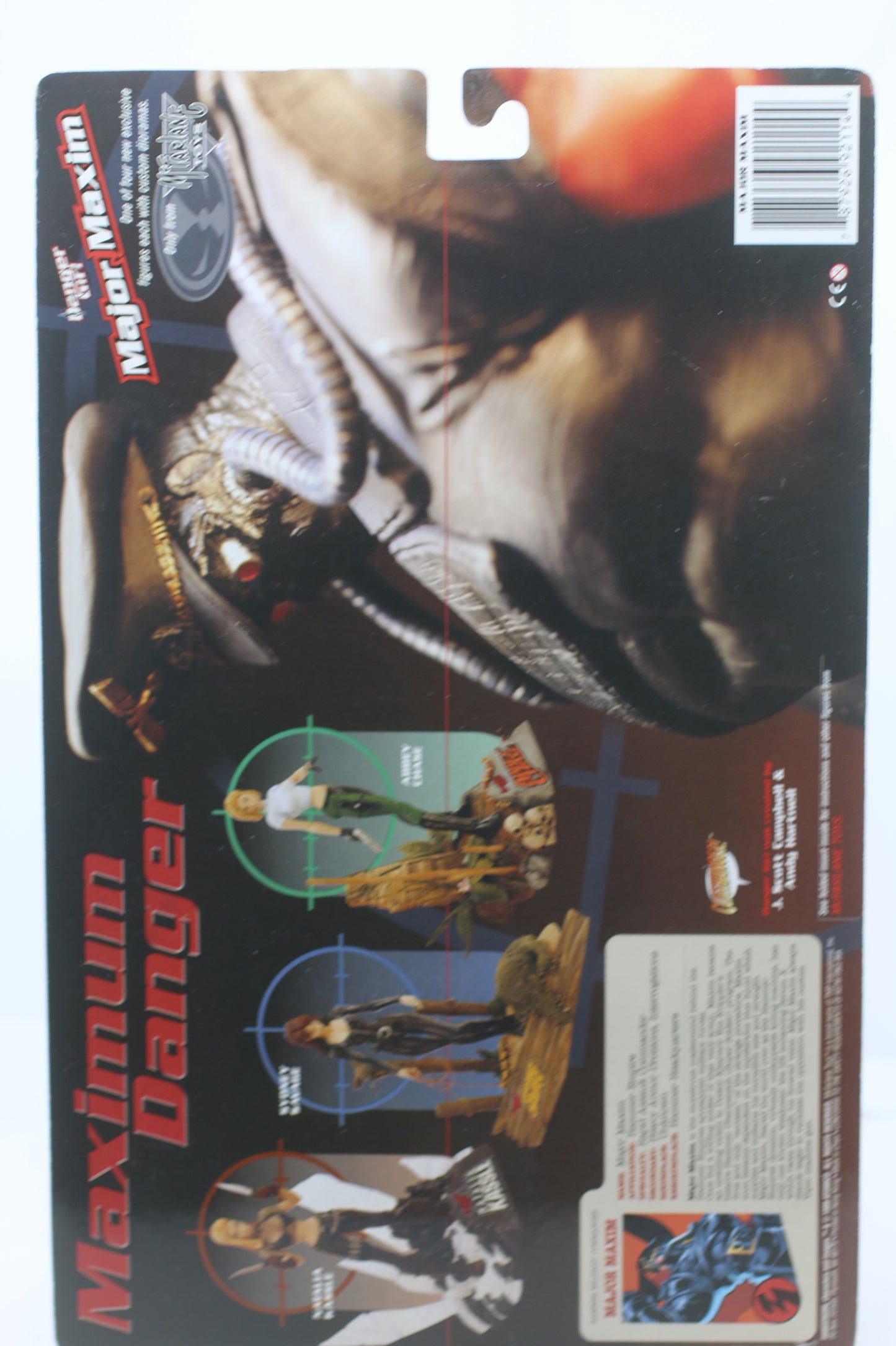 Mcfarlane Toys J Scott Campbell Danger Girl Major Maxim Action Figure sealed