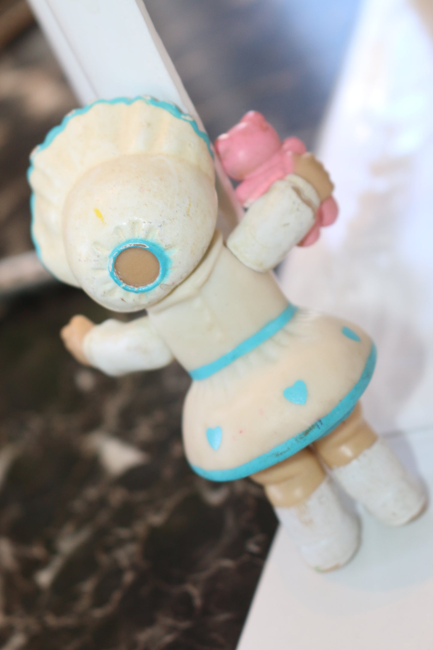 RARE VINTAGE 1984 Cabbage Patch Kids Miniature Poseable Doll Figure