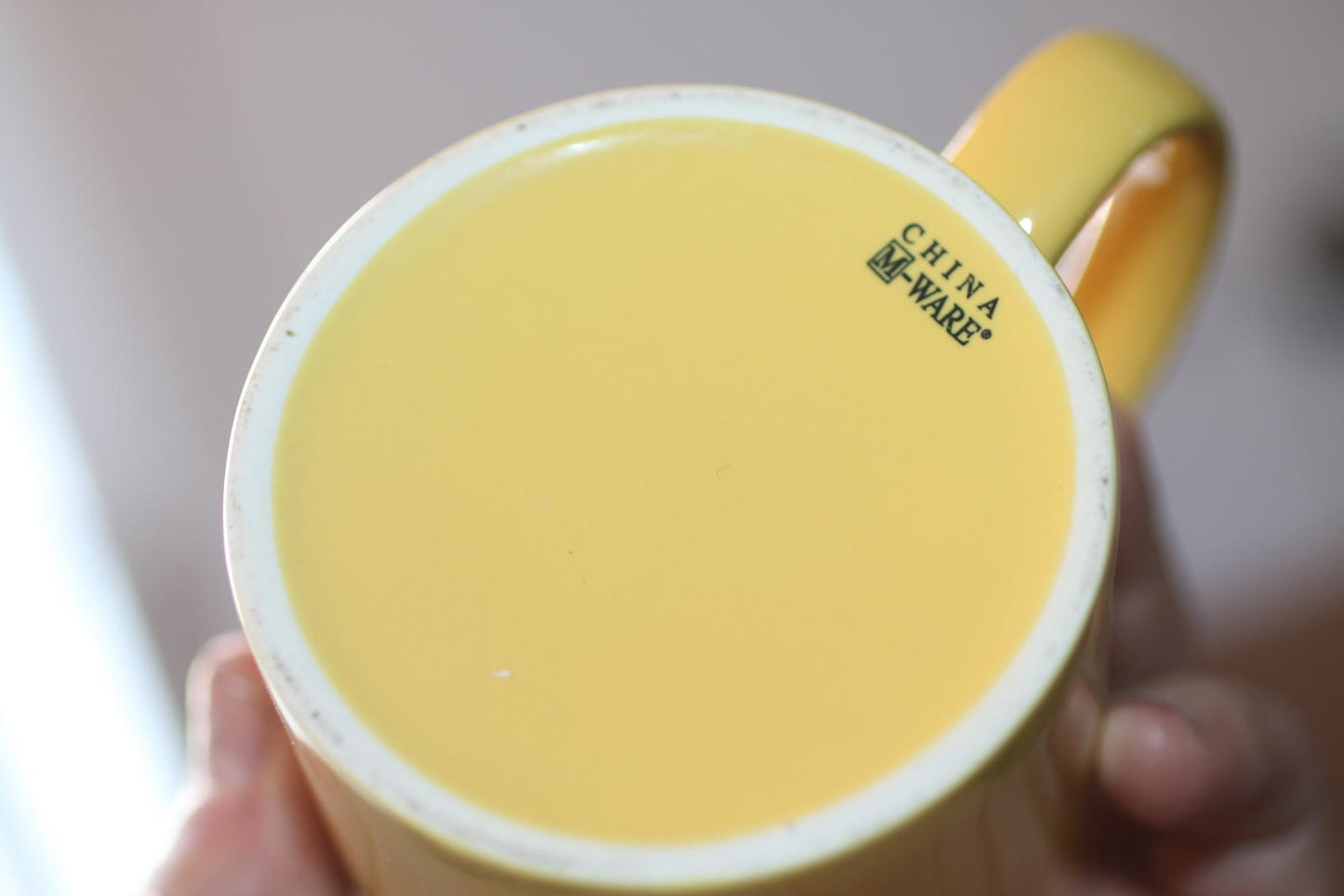 Yellow Volkswagen Logo Coffee Mug