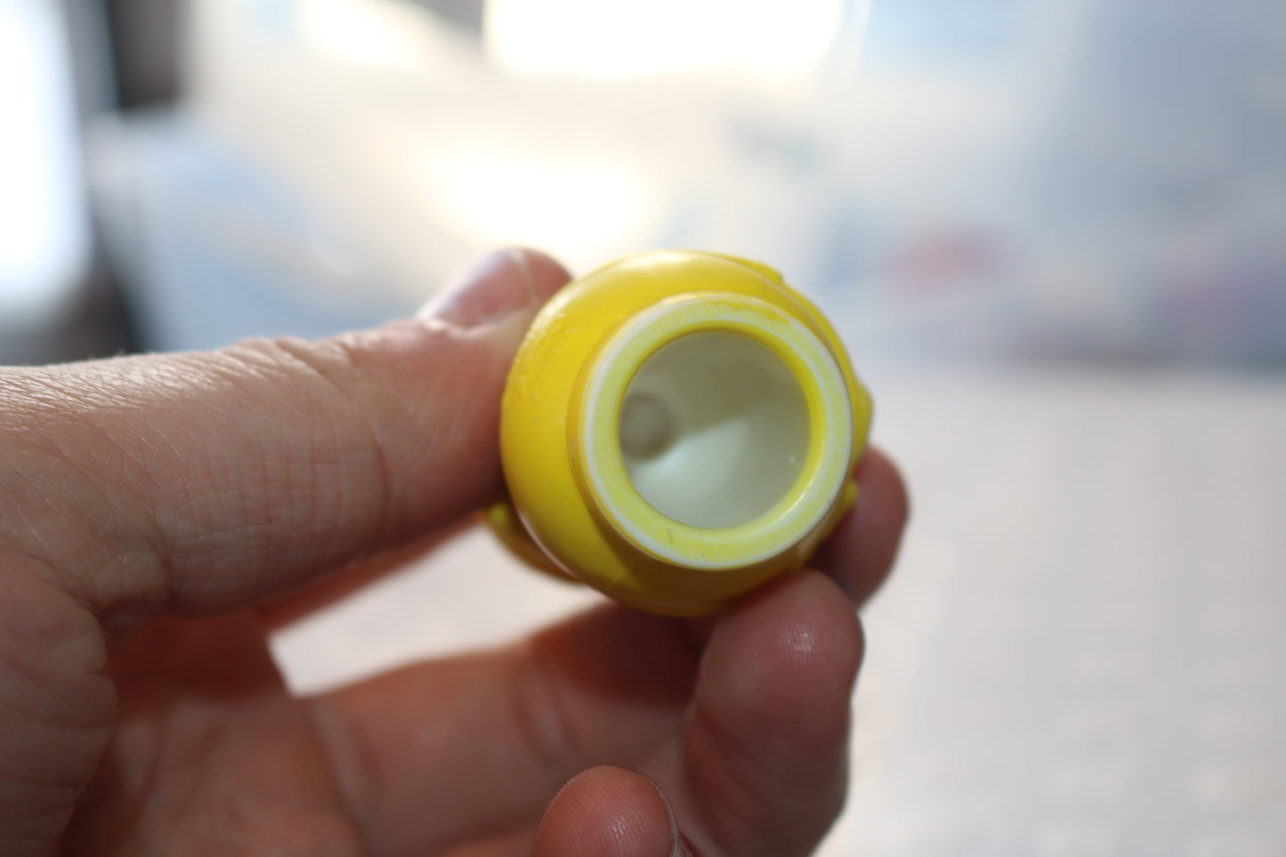 Vintage Disney Arco Play Fighter fighter Mickey Mouse 1986 figure yellow