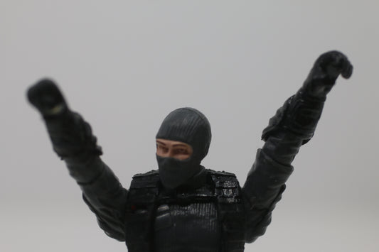 2009 G.I. Joe MARS Industries Trooper Rise of Cobra ROC action figure toy