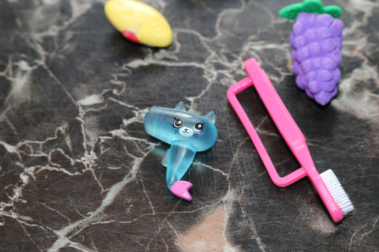 Girls Gourmet Play Kitchen Set for Doll Accessories and shopkins mini figures