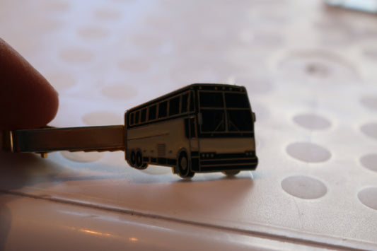 Bus Company from Canada Tie Clip Golden model