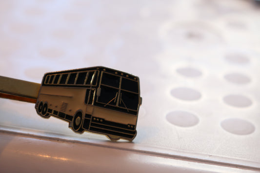 Bus Company from Canada Tie Clip Golden model