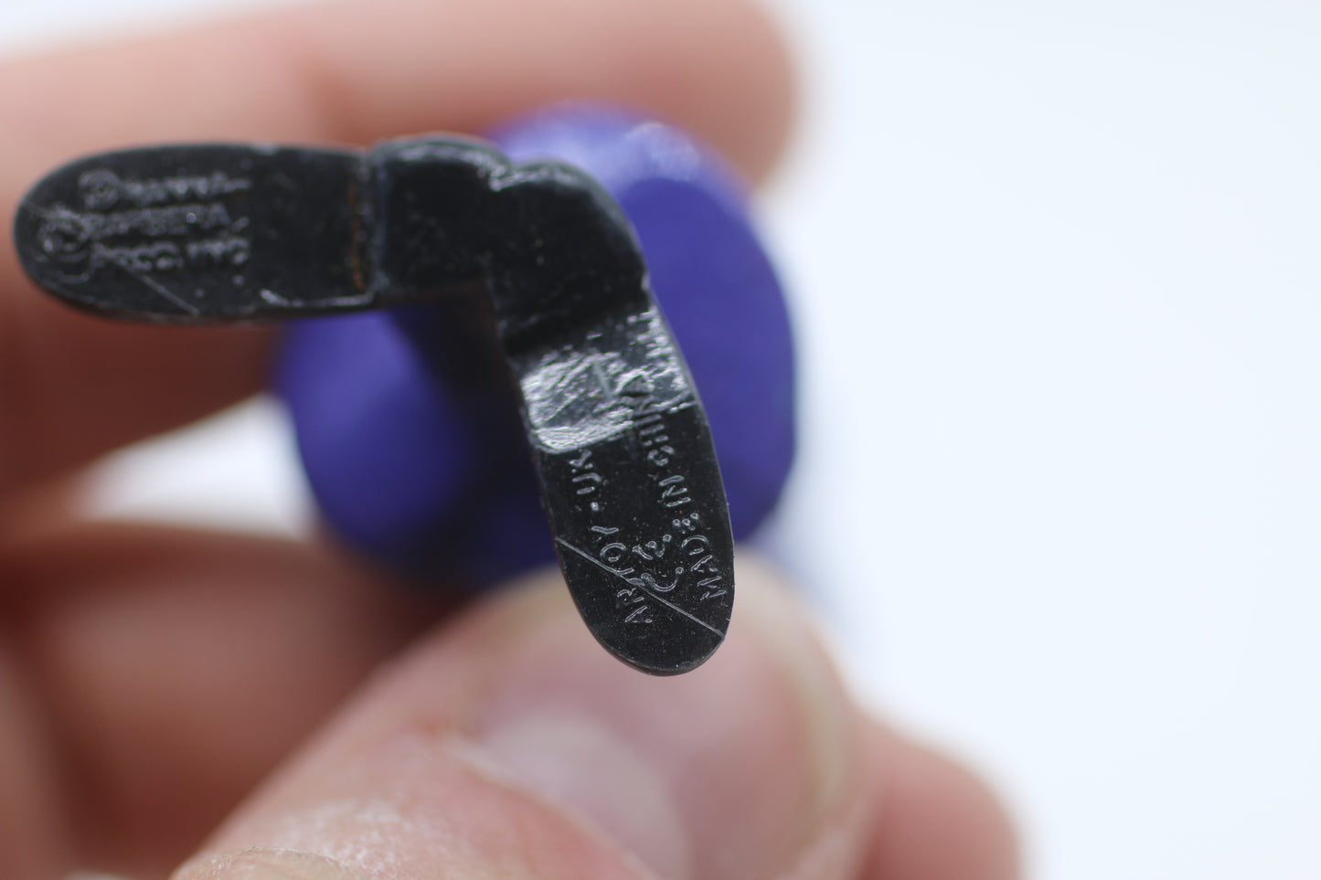 Vintage Dick Dastardly 3.5" Tall Artoy PVC Figure- Imported from Germany