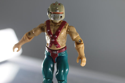 Vintage Big Boa 1987 GI Joe ACTION Figure w/ Authentic Mask Hose ARAH