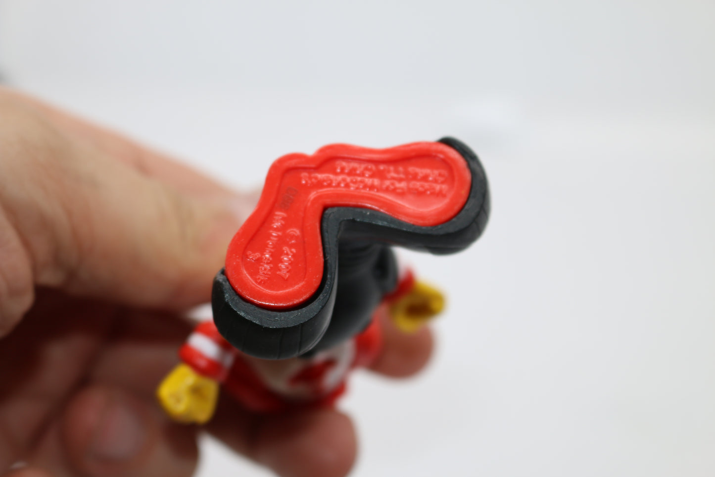 Young Ronald McDonald with removable bib top pants 2007 Premium toy