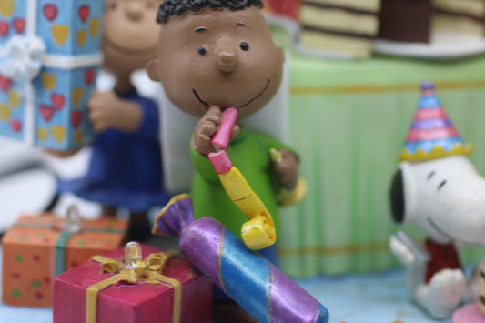 Danbury Mint Peanuts Light Up Best Birthday Ever With Power Cord