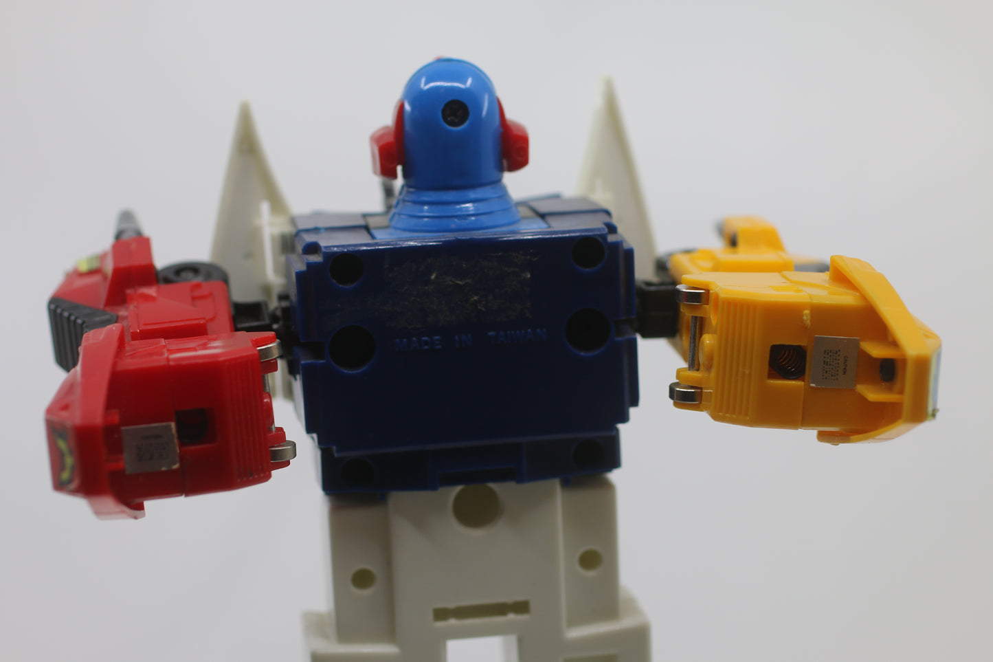 Vintage 1980s Super 5 in 1 Robot Motor Jumbo Convertible Fighter TAI Fong Toys