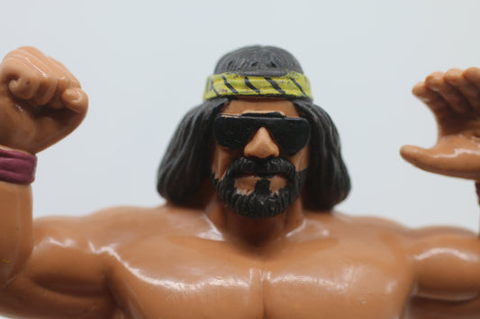 Vintage Macho Man Randy Savage WWE WWF LJN 8" Wrestling Superstars Figure 1986