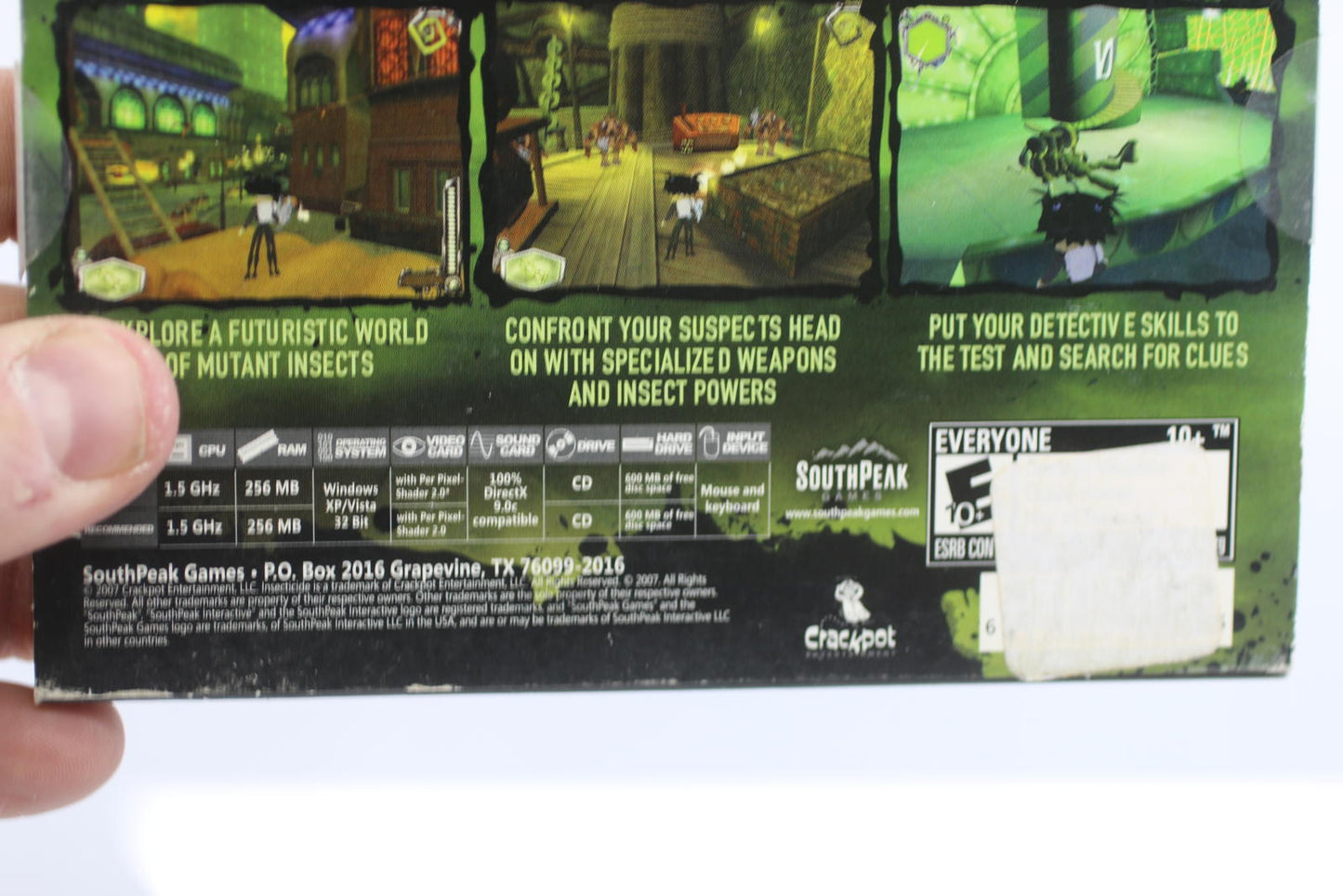 Insecticide: Part I (PC, 2010) BRAND NEW SEALED CD-ROM video Game
