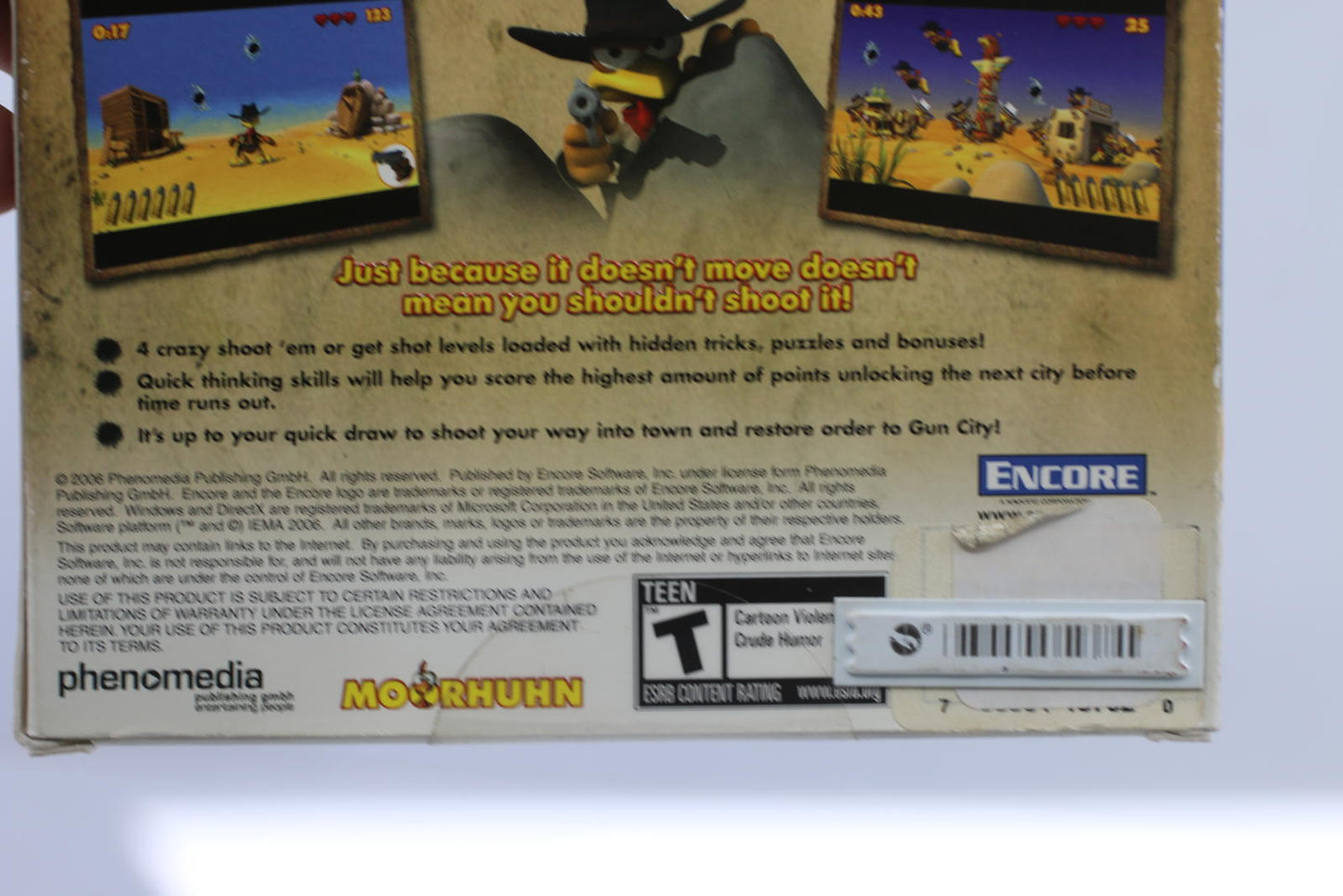 Chicken Hunter Wanted: Dead or Alive PC Video Game Jewel Case Brand new Sealed