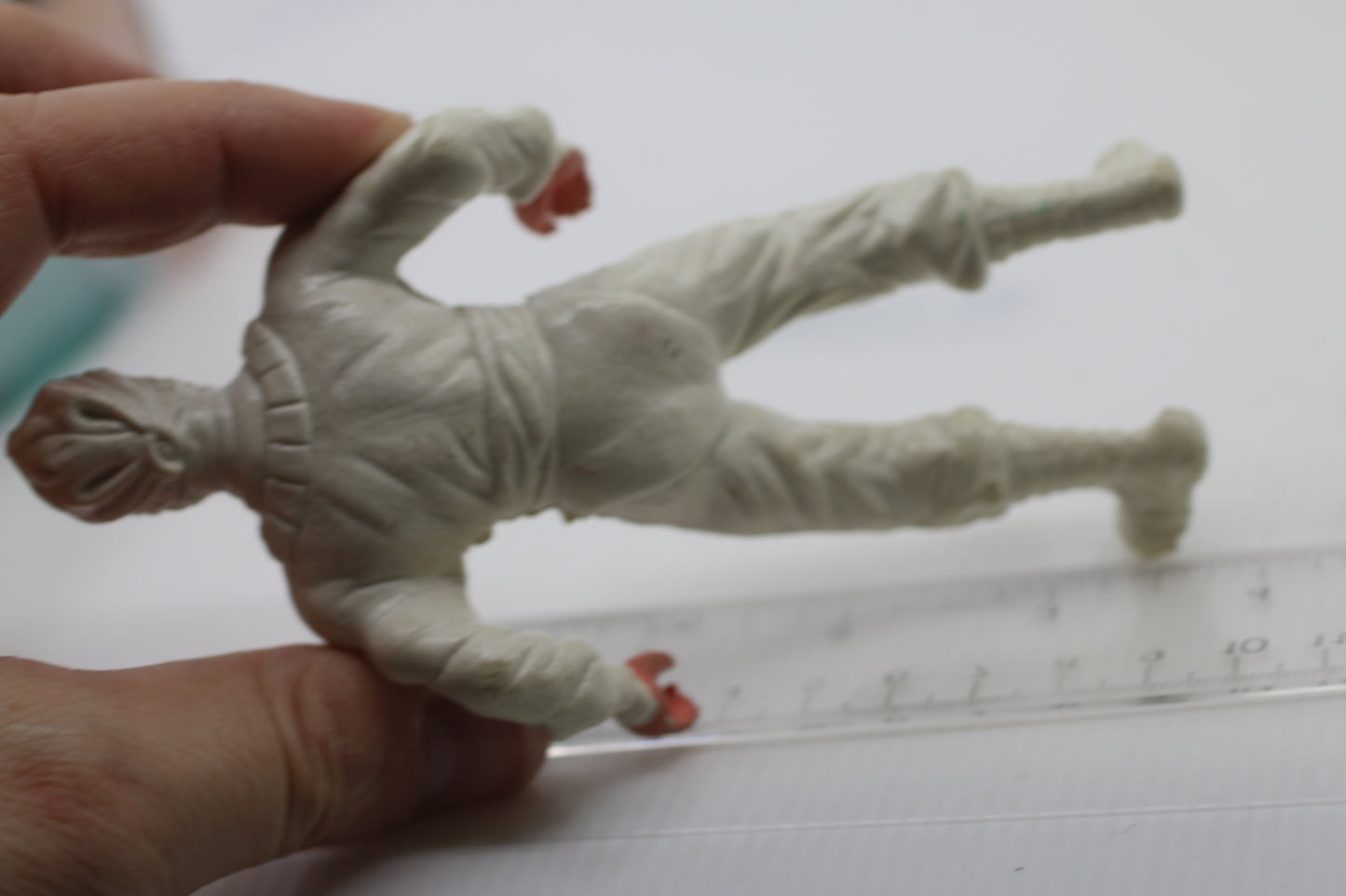 Vintage white Ninja Chuck Norris Karate Kommandos Action Figure Bootleg