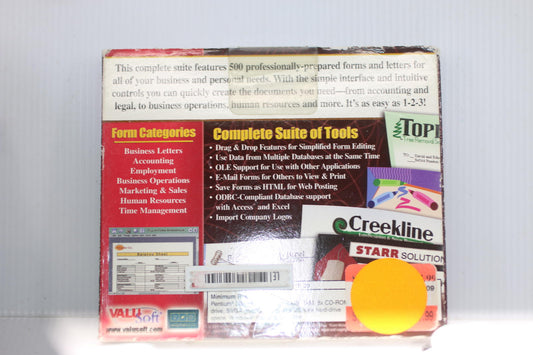 Form Workshop 500 PC CD Create Custom Professional Business Letters tools.(NEW)