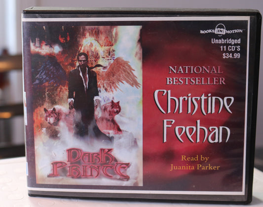 Audio books in motion national bestseller christine feehan read by juanita parker